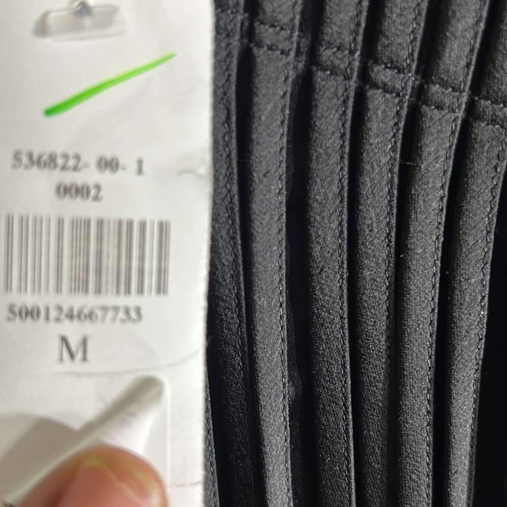 Banana Republic women’s  dress midi Sz M LBD SATIN FRINGE SHIFT - Picture 9 of 12